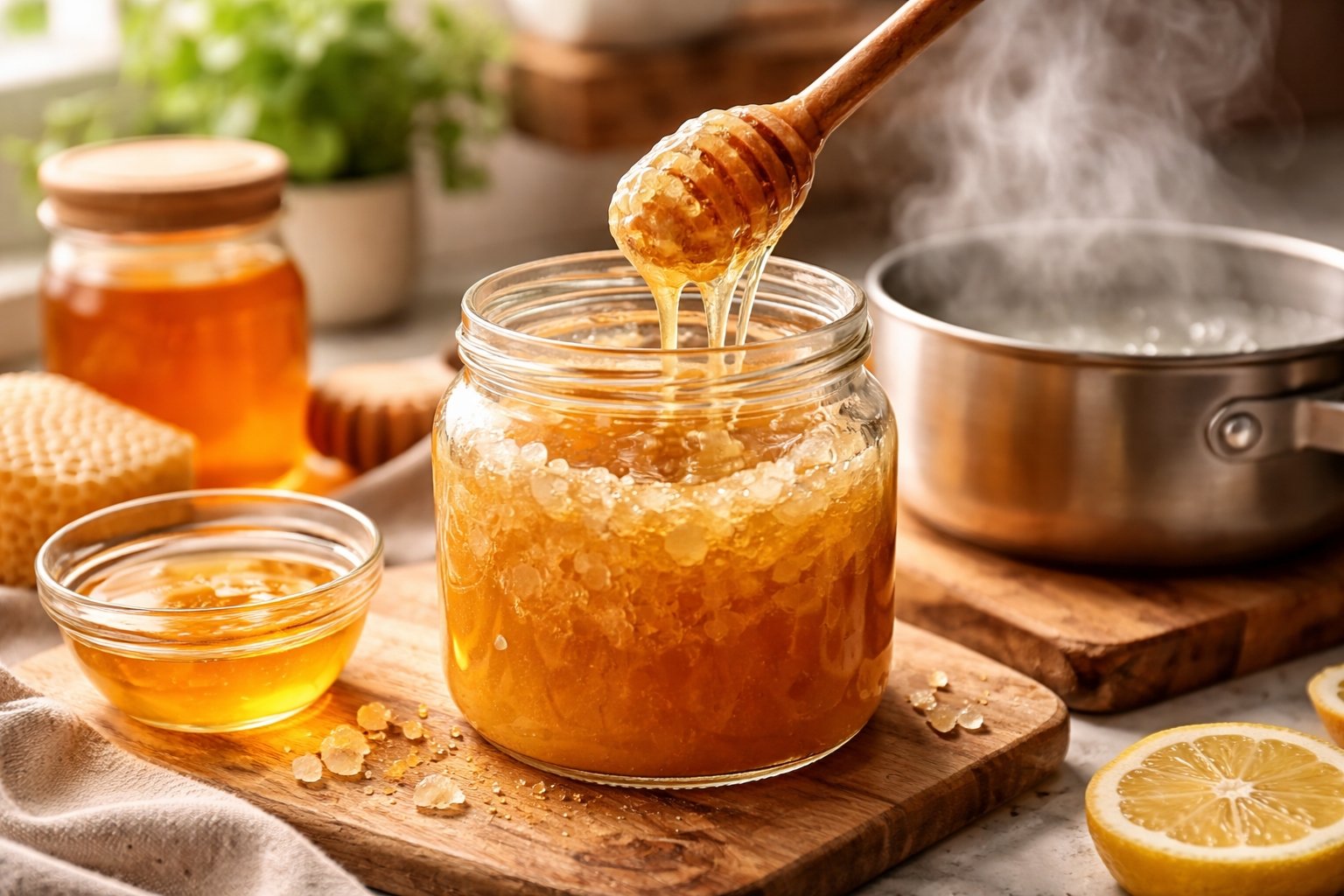 Comment rattraper un miel cristallisé