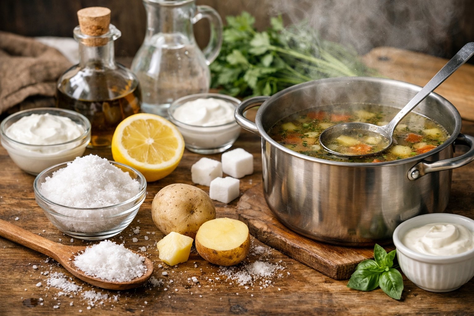 Comment rattraper un plat trop salé