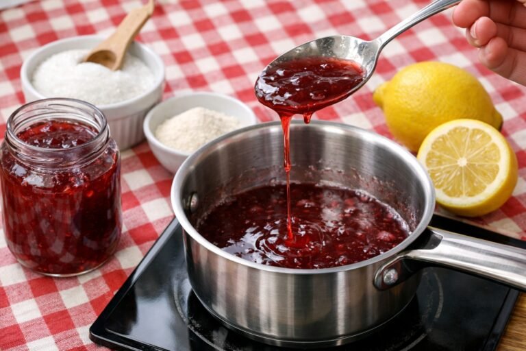 Comment rattraper une confiture trop liquide