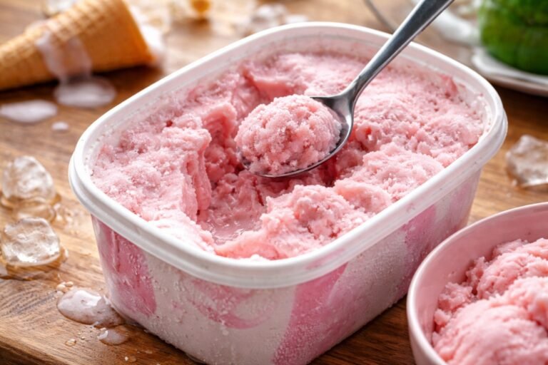 J'ai mangé de la glace recongelée