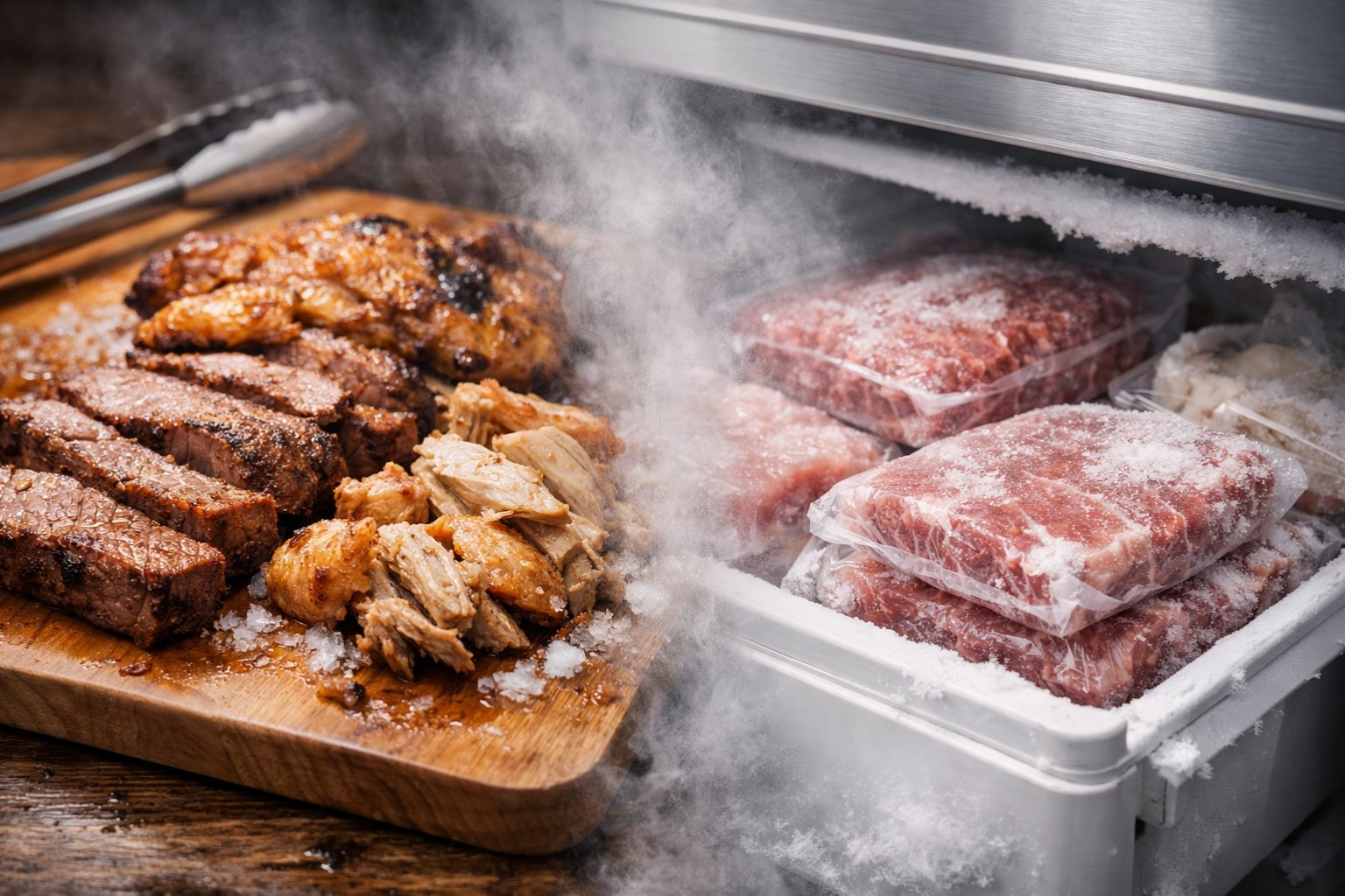 Peut on recongeler de la viande cuite