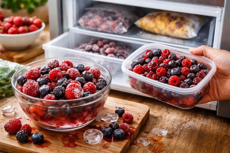 Peut on recongeler des fruits décongelés