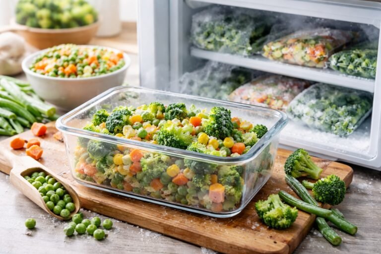 Peut on recongeler des légumes décongelés