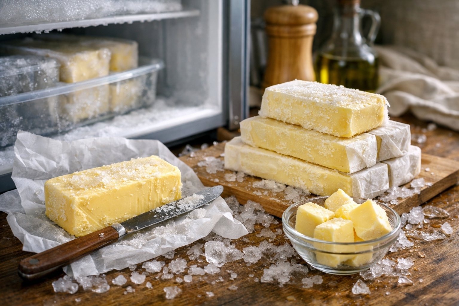 Peut-on recongeler du beurre décongelé