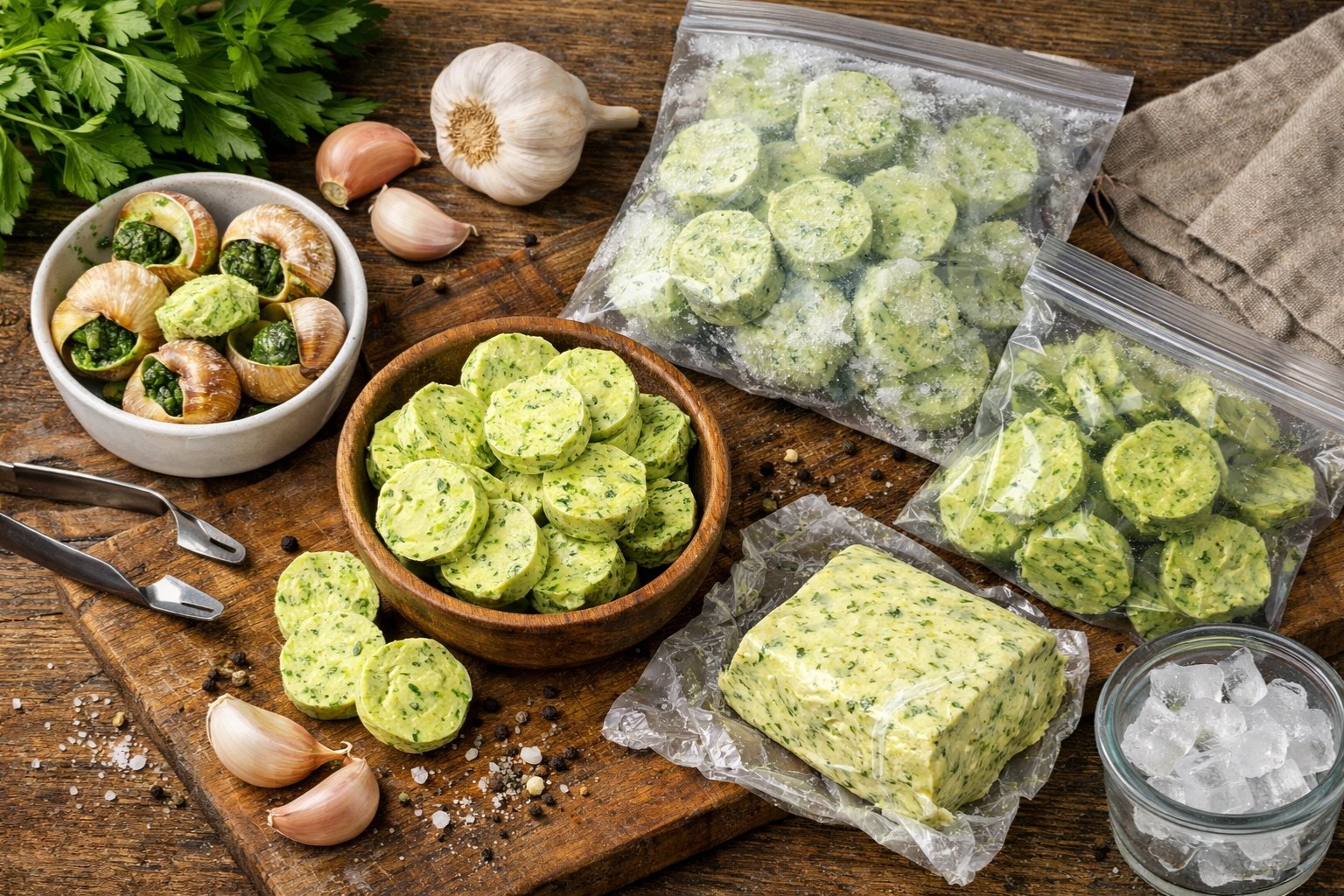 Peut-on recongeler du beurre d'escargot