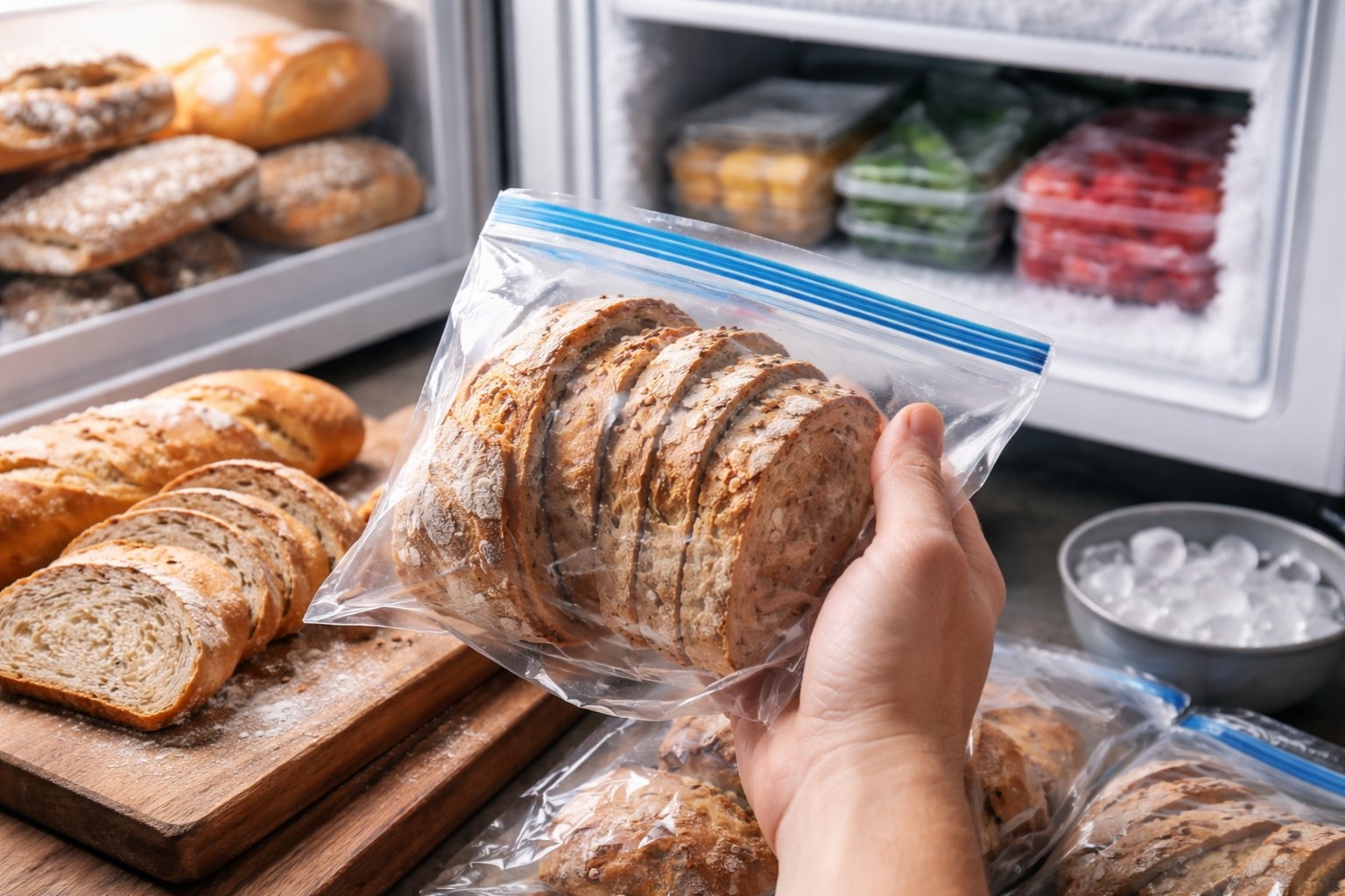 Peut on recongeler du pain décongelé