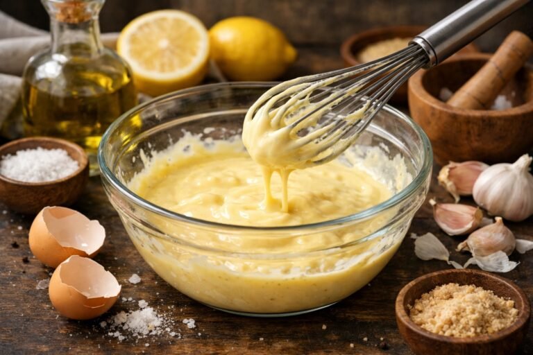 Comment rattraper un aïoli trop liquide ou épais
