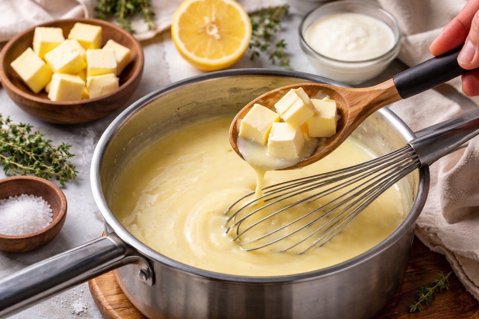Comment rattraper un beurre blanc qui a tourné