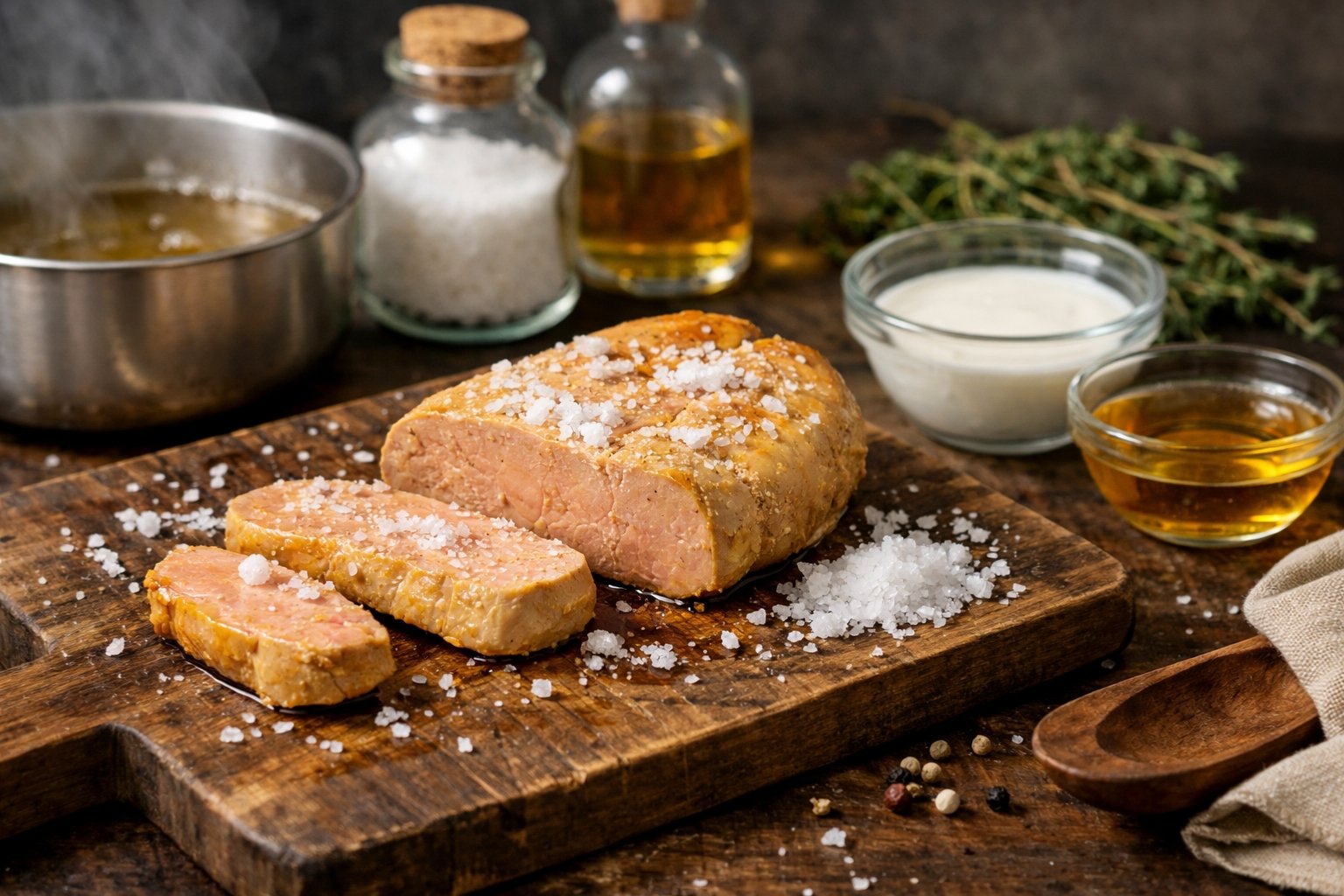 Comment rattraper un foie gras trop salé