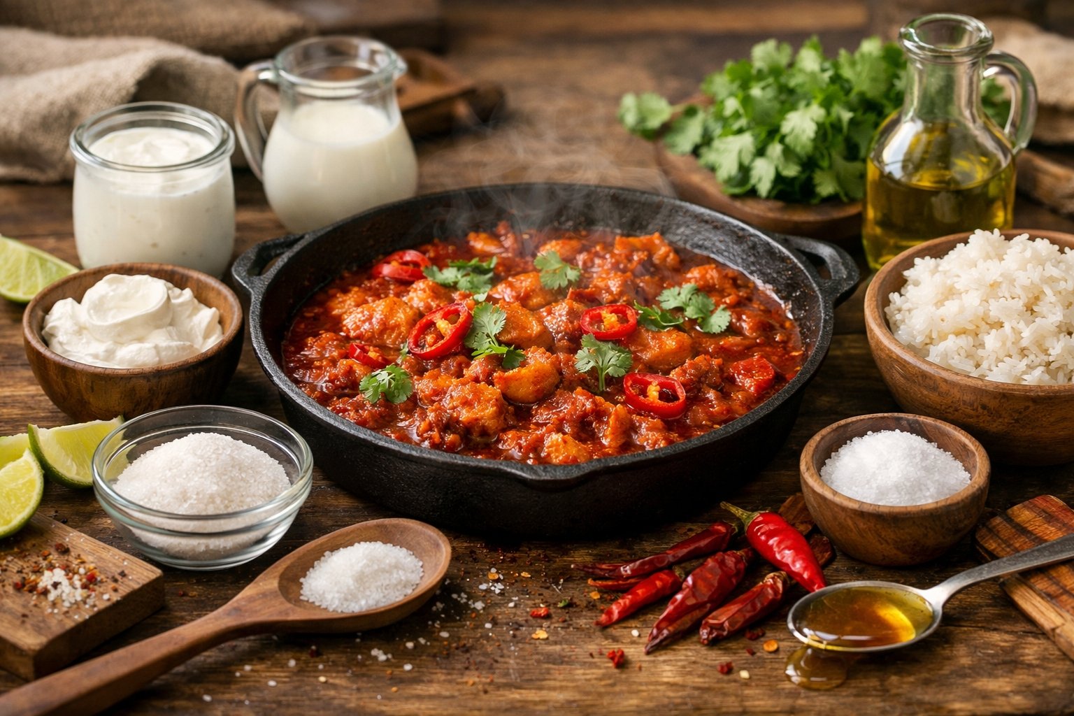 Comment rattraper un plat trop épicé