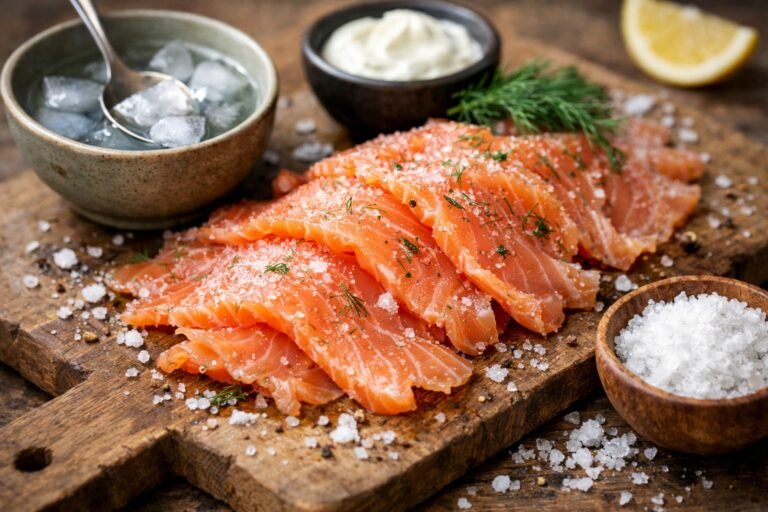 Comment rattraper un saumon gravlax trop salé