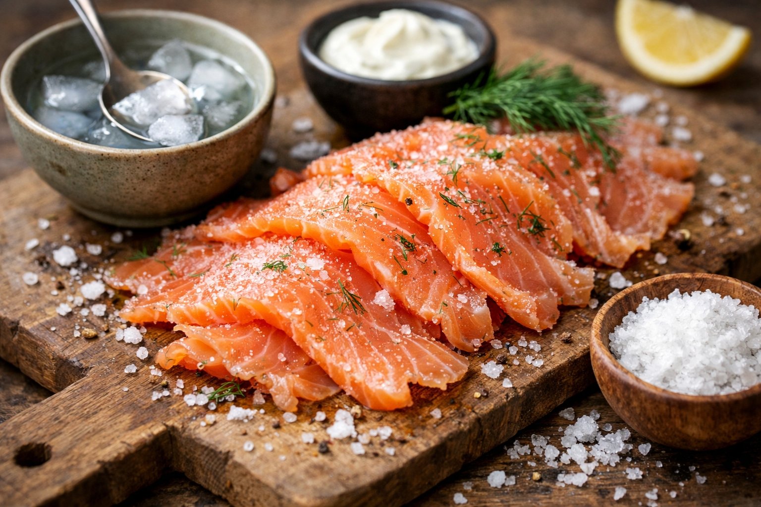 Comment rattraper un saumon gravlax trop salé