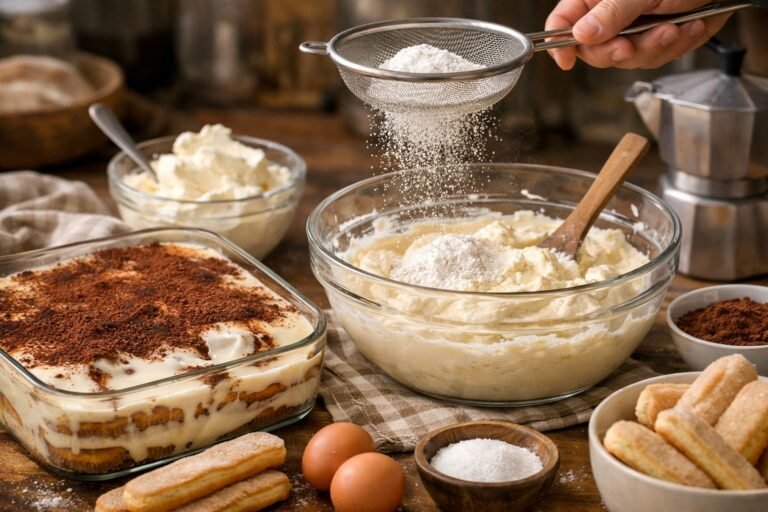 Comment rattraper un tiramisu trop liquide