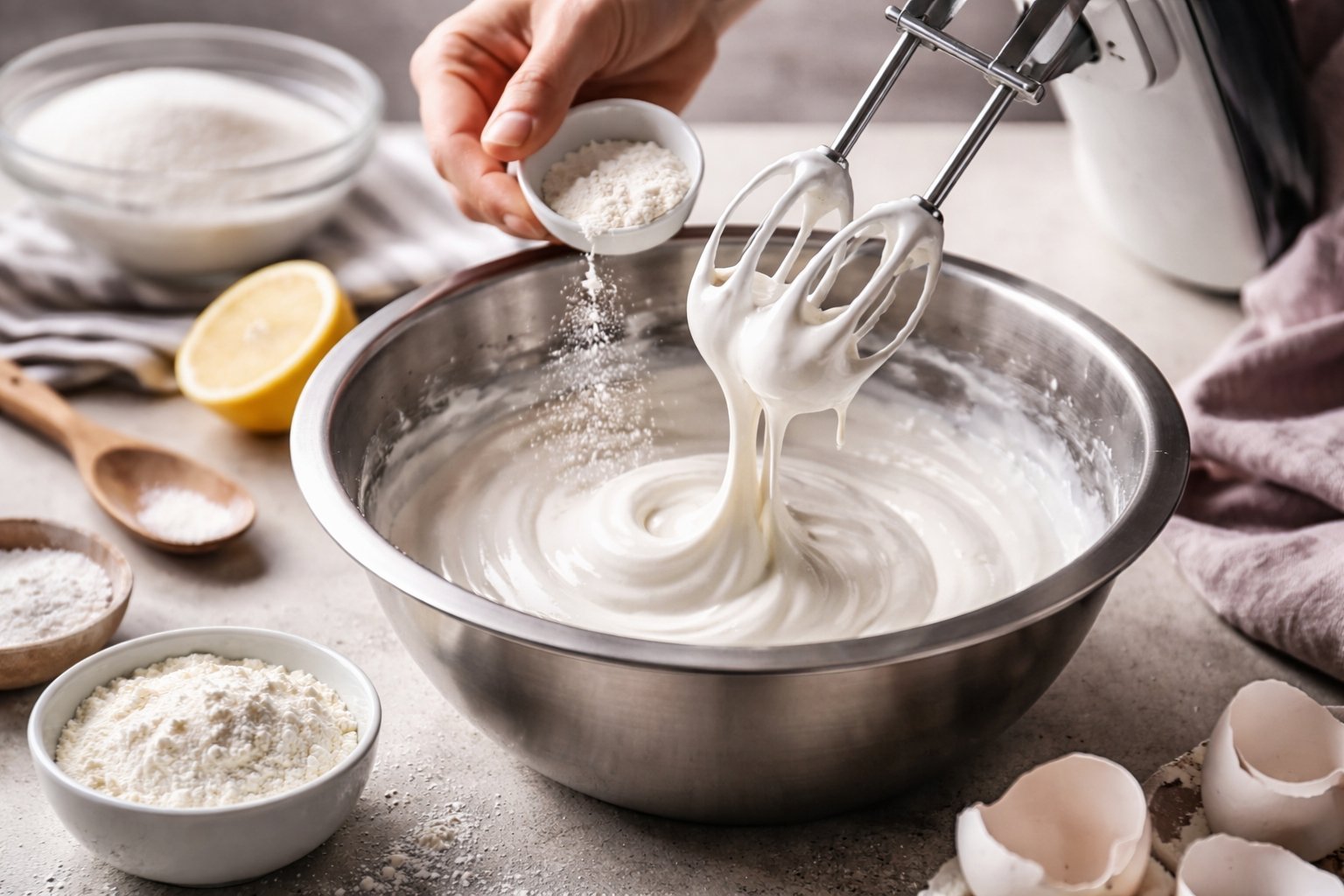 Comment rattraper une meringue liquide