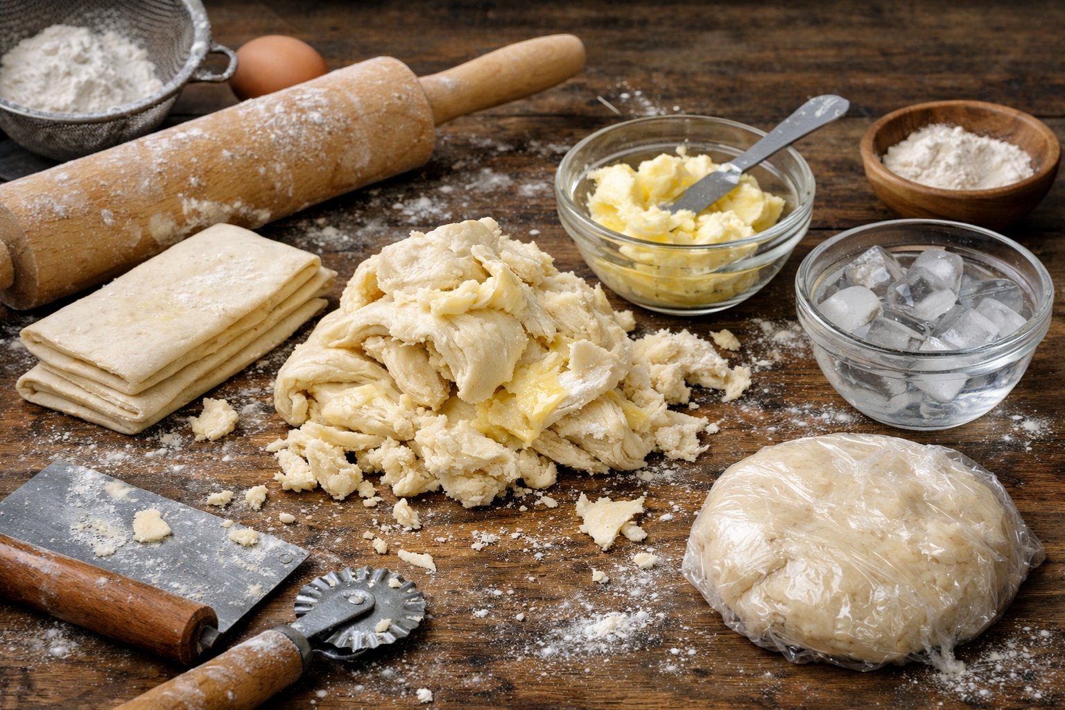 Comment rattraper une pâte feuilletée ratée