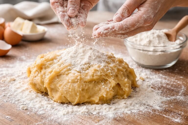 Comment rattraper une pâte sablée trop collante