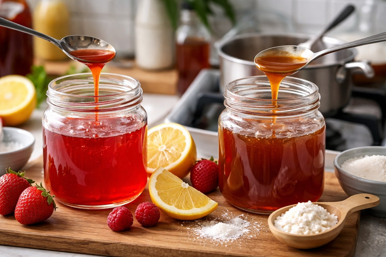 comment rattraper un sirop trop liquide ou épais