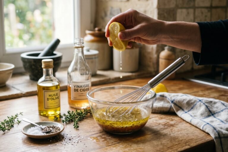 Comment rattraper une vinaigrette qui a tourné