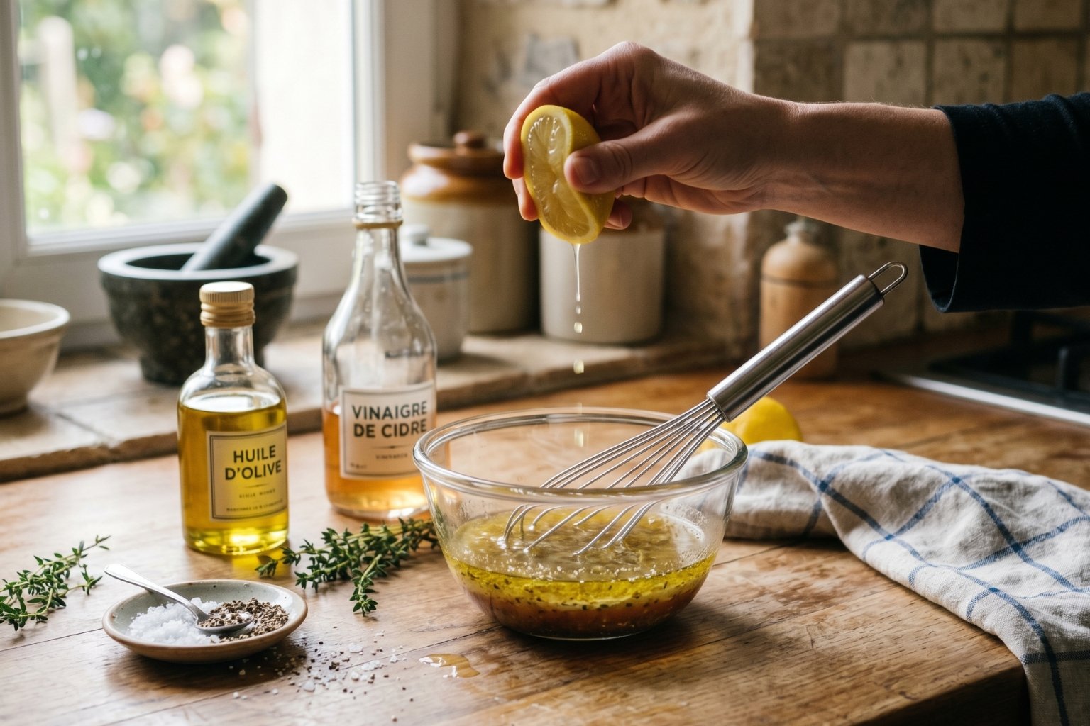 Comment rattraper une vinaigrette qui a tourné