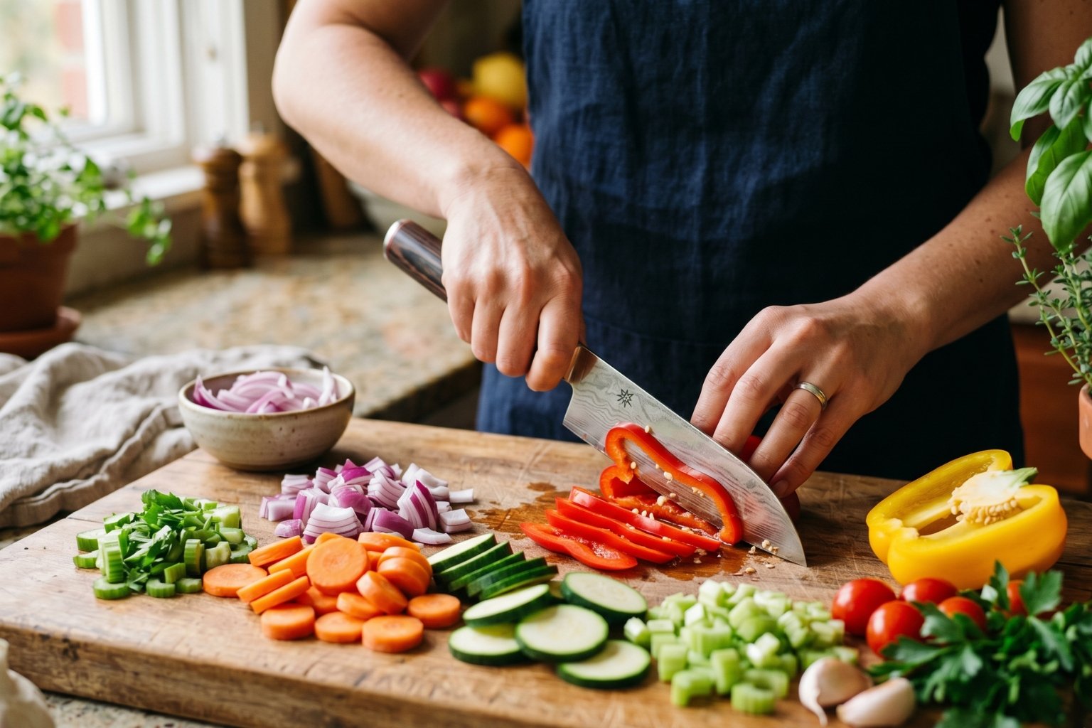 Quel couteau pour couper les légumes