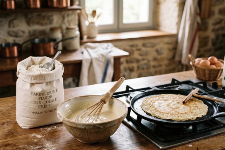 Quel type de farine pour les crêpes