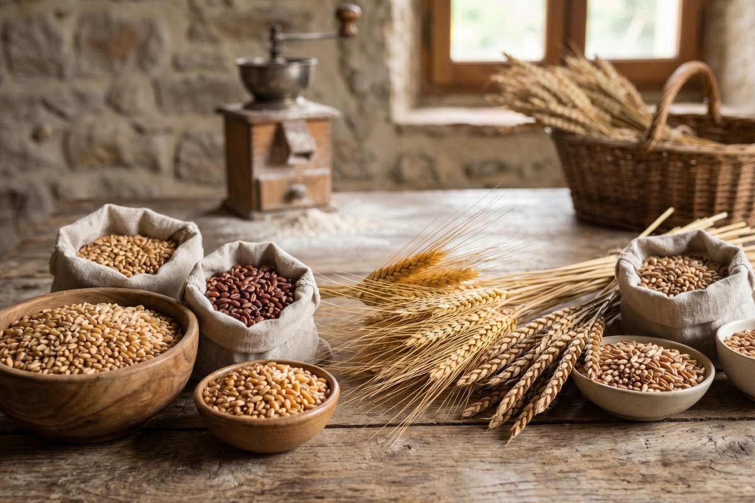 Quel blé pour faire de la farine maison