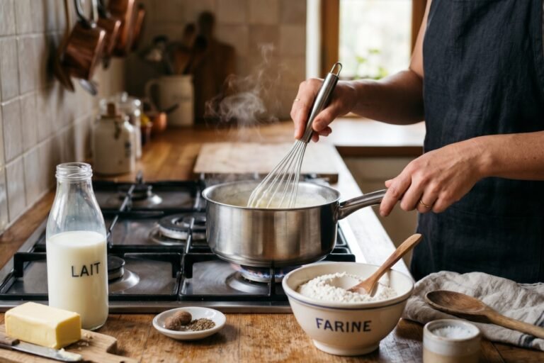 Quelle farine pour béchamel