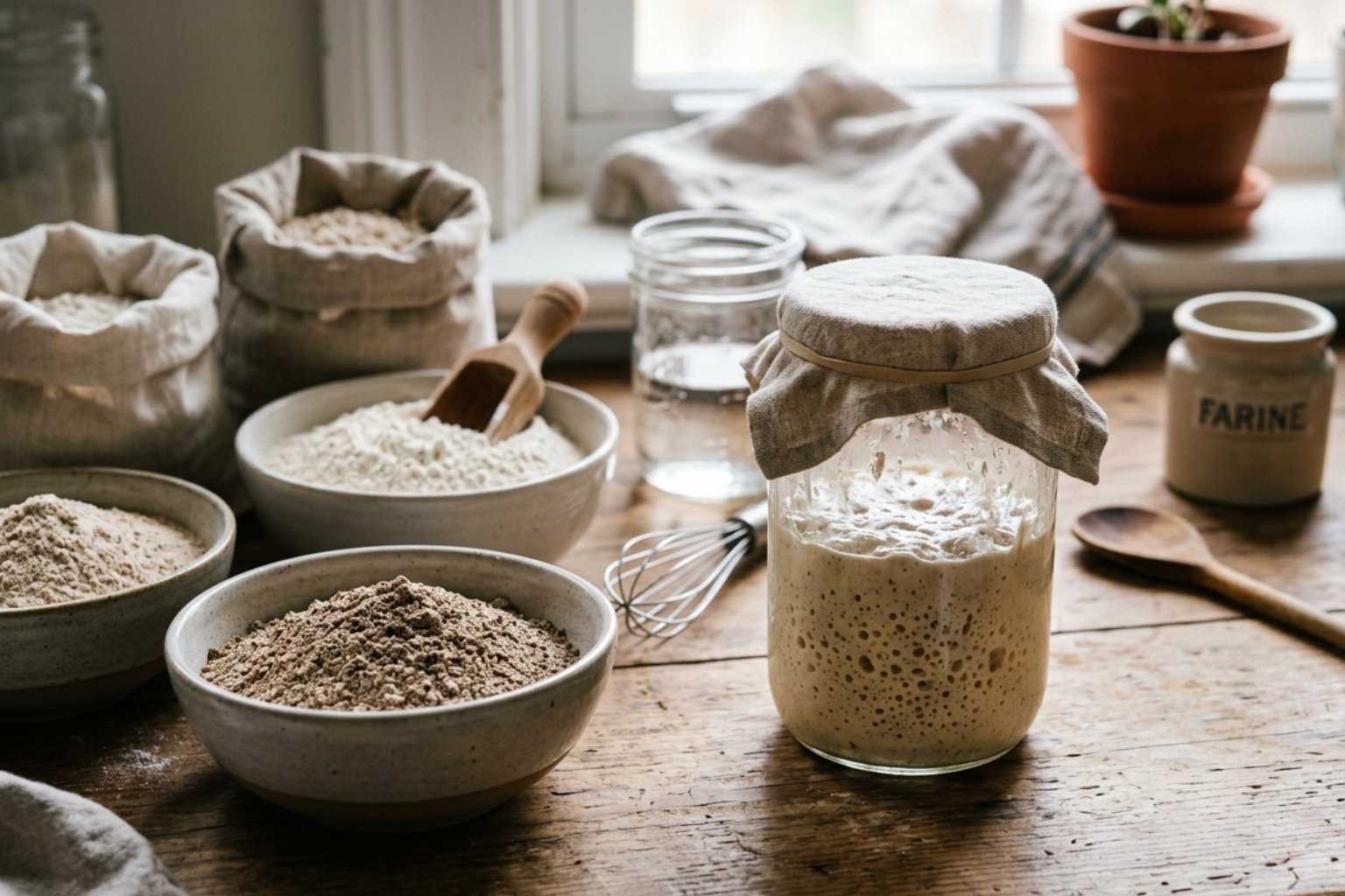 Quelle farine pour faire du levain