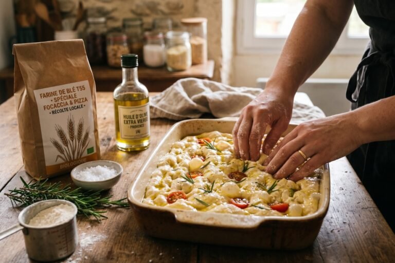 Quelle farine pour focaccia