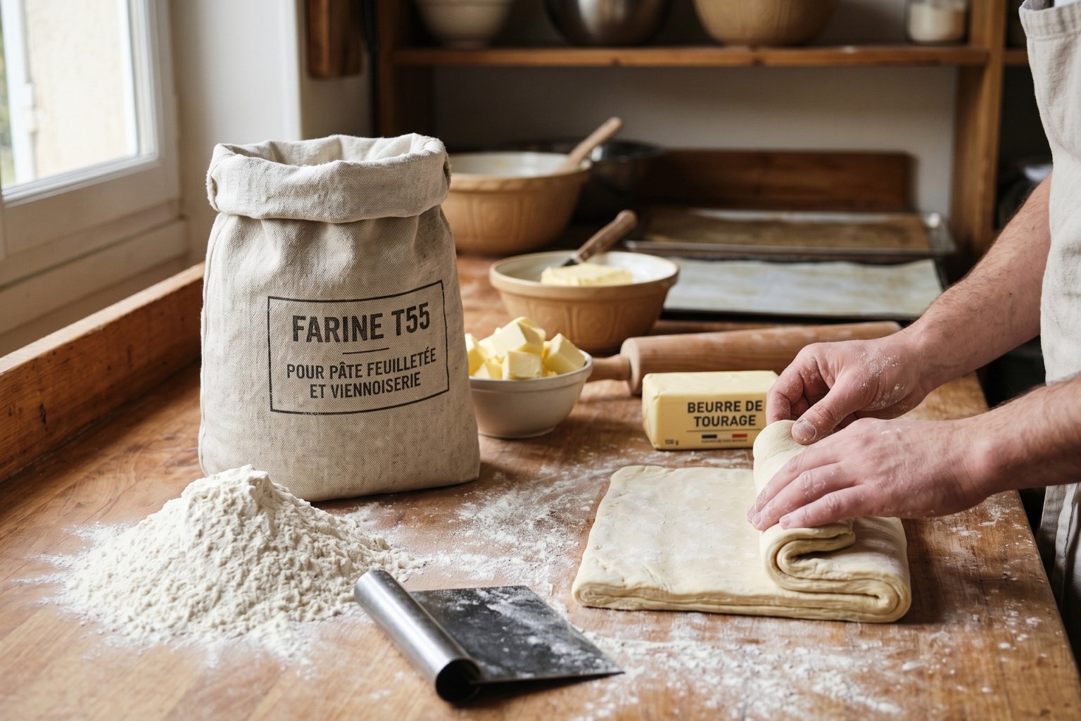 Quelle farine pour pâte feuilletée