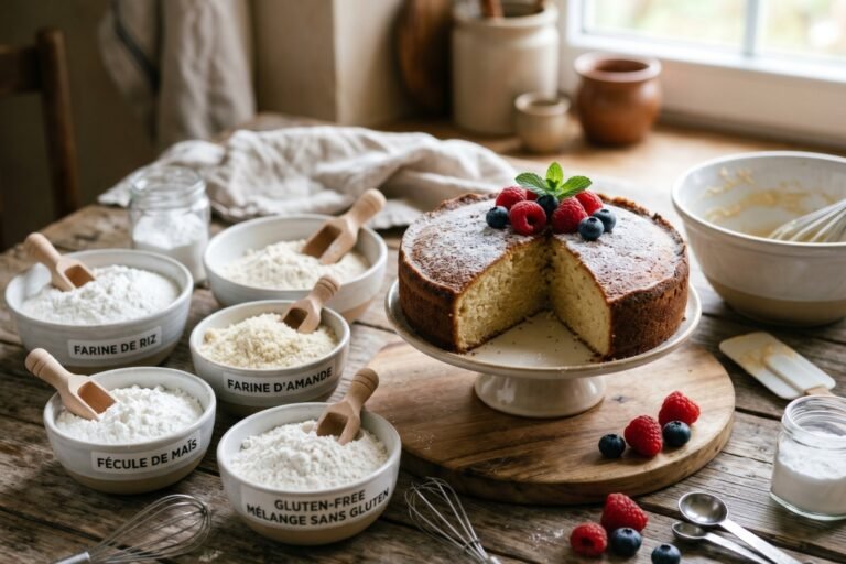 Quelle farine sans gluten pour gâteau